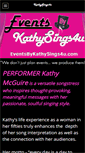 Mobile Screenshot of kathysings4u.com